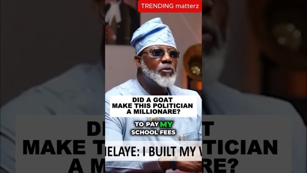 DID A GOAT make this Politician a MILLIONAIRE? #dinomelaye #dinomelayeInterview #nigerianews DID A GOAT make this Politician a MILLIONAIRE? #dinomelaye #dinomelayeInterview #nigerianews