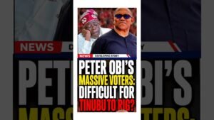 PETER OBI’S MASSIVE VOTERS: MAKE 2027 ELECTION DIFFICULT FOR TINUBUTO RIG? #2027elections #peterobi PETER OBI’S MASSIVE VOTERS: MAKE 2027 ELECTION DIFFICULT FOR TINUBUTO RIG? #2027elections #peterobi