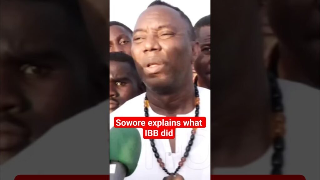 Sowore attacks IBB #nigerianpolitics #nigerianews #nigeria #breakingnews #ibrahimbabangida #latest Sowore attacks IBB #nigerianpolitics #nigerianews #nigeria #breakingnews #ibrahimbabangida #latest