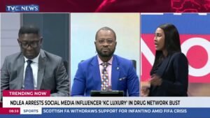 Trending Now: NDLEA Arrests Social Media Influencer ‘KC Luxury’ In Drug Network Bust