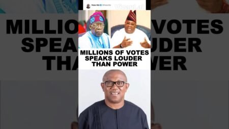 Millions of Votes Speaks Louder than Power – The Future of Democracy. #PeterObi #tinubu #nigerianews Millions of Votes Speaks Louder than Power – The Future of Democracy. #PeterObi #tinubu #nigerianews