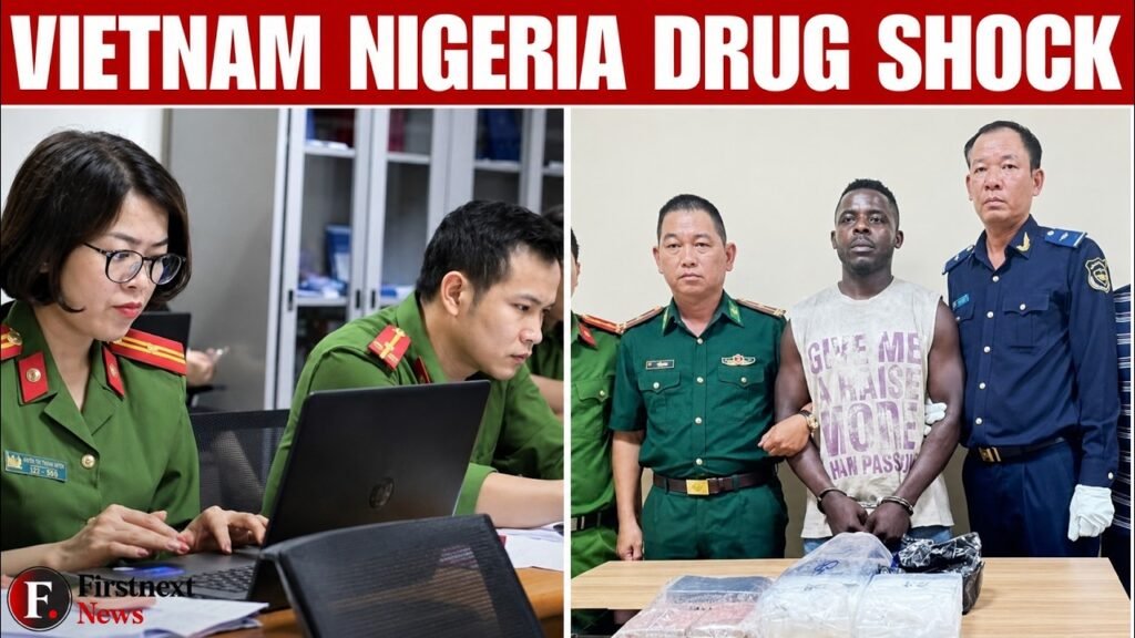 VIETNAM DRUG SHOCK: Nigerian Man Arrested With 2kg Meth & Heroin