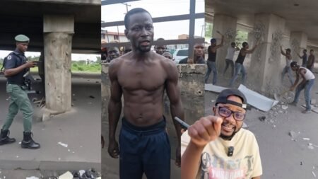 Nigeria Agberos and Aboki iron pickers arrested For vandalize Lagos Bridges Nigeria Agberos and Aboki iron pickers arrested For vandalize Lagos Bridges