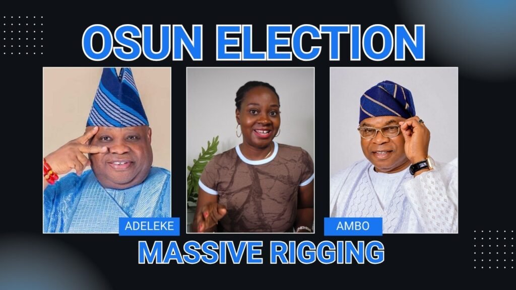 Massive Rigging At Osun Gubernatorial Election Massive Rigging At Osun Gubernatorial Election