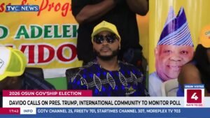 Davido Calls On Pres Trump, International Community To Monitor Poll