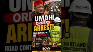UMAHi ORDERS ARREST OF CONTRACTOR OVER BENIN-ONITSHA ROAD DELAYS UMAHi ORDERS ARREST OF CONTRACTOR OVER BENIN-ONITSHA ROAD DELAYS