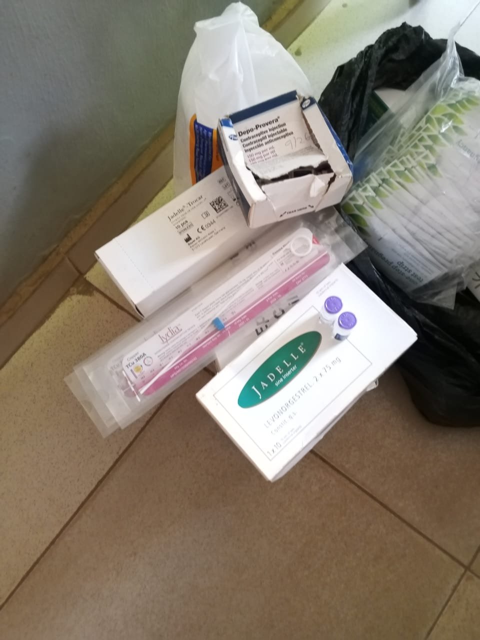 Available contraceptives in the Ewekoro facility. (CREDIT: Fawaz Adebisi)
