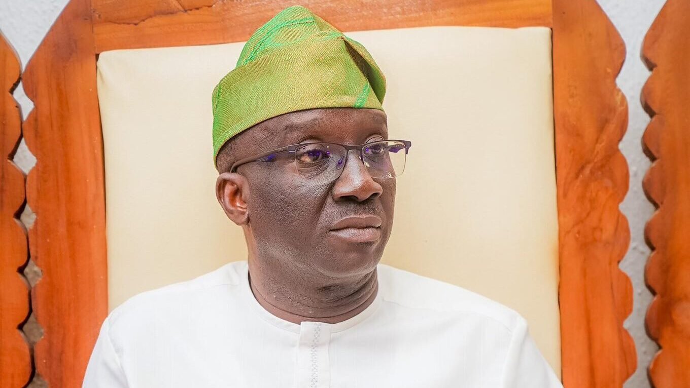 Governor Monday Okpebholo of Edo state (PHOTO CREDIT: @Gov_Okpebholo)