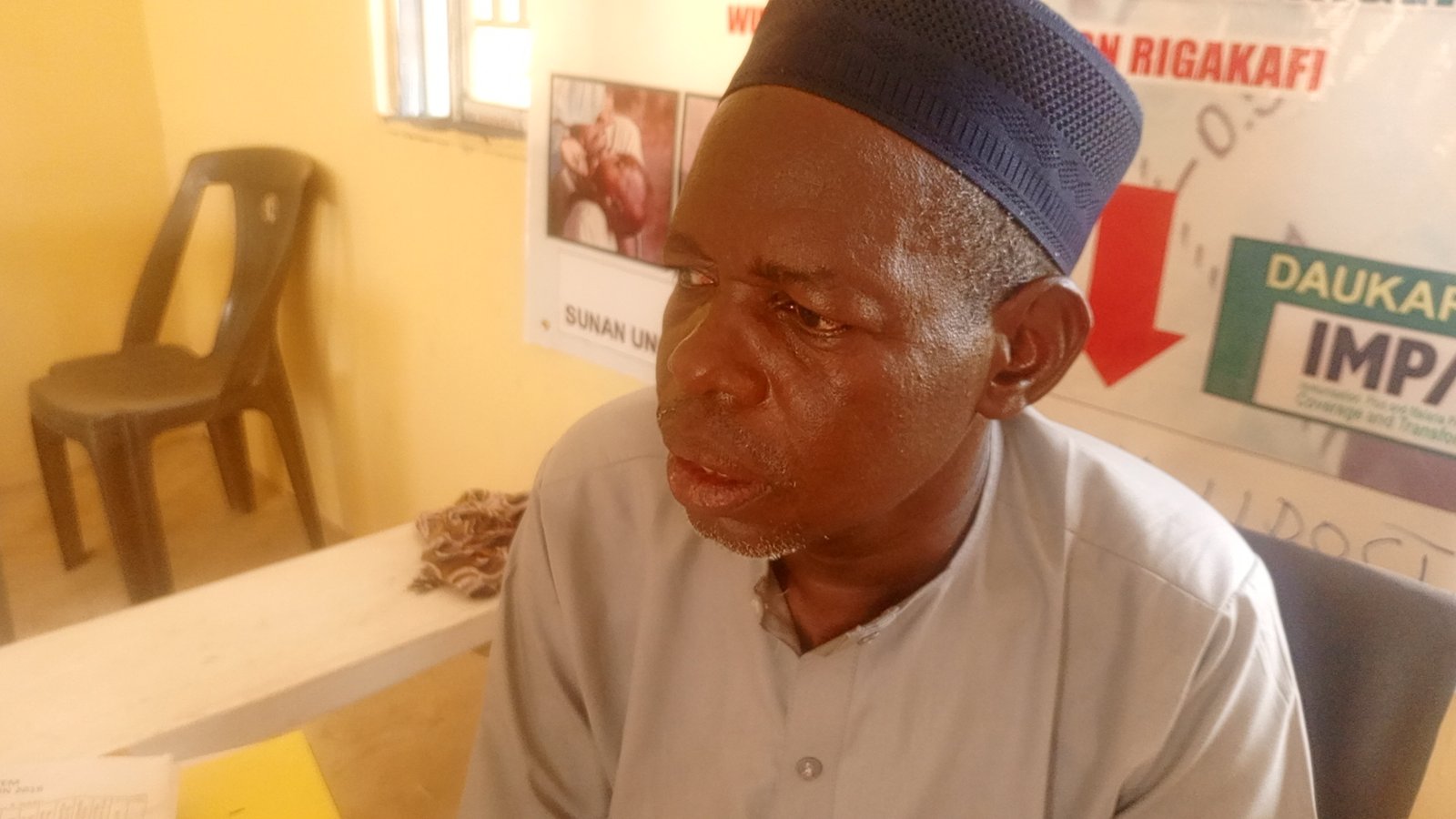 Muhammad-Ali-the-officer-in-charge-at-Gamawa-Health-Post-in-Takai-local-government