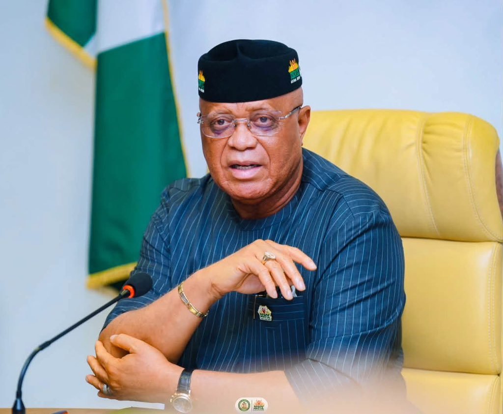 Governor Umo Eno of Akwa Ibom state (CREDIT: Pastor Umo Eno on X)