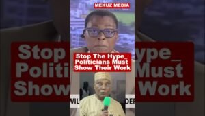 Stop The Hype_ Politicians Must Show Their Work #NigeriaNews #arisenewstv #AriseNewsLive #TinubuNews Stop The Hype_ Politicians Must Show Their Work #NigeriaNews #arisenewstv #AriseNewsLive #TinubuNews