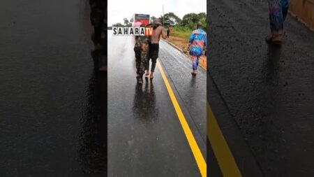 Nigerians Rally To Rescue Injured Soldiers After Military Truck Accident On Ohafia Road
