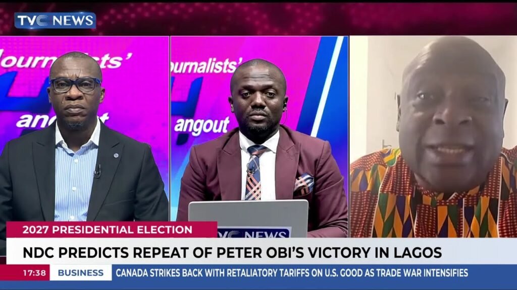 2027 Presidential Election | NDC Predicts Repeat Of Peter Obi’s Victory In Lagos 2027 Presidential Election | NDC Predicts Repeat Of Peter Obi’s Victory In Lagos