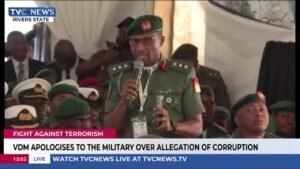 VDM Apologises To Military Over Corruption Allegations VDM Apologises To Military Over Corruption Allegations