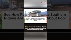 See How Residents Across Southern Nigeria Are Complaining About Poor Roads See How Residents Across Southern Nigeria Are Complaining About Poor Roads