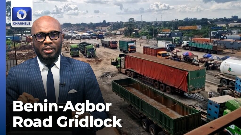 Benin-Agbor Road Gridlock, Presidential Candidates Clash | Lunchtime Politics Benin-Agbor Road Gridlock, Presidential Candidates Clash | Lunchtime Politics