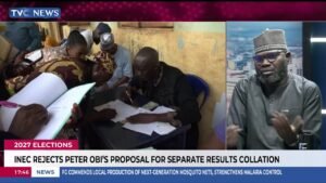 2027 Elections: INEC Rejects Peter Obi’s Proposal For Separate Results Collation 2027 Elections: INEC Rejects Peter Obi’s Proposal For Separate Results Collation