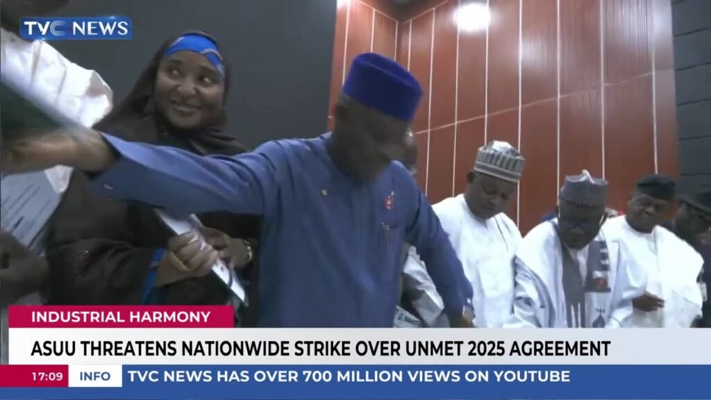 ASUU Threatens Nationwide Strike Over Unmet 2025 Agreement ASUU Threatens Nationwide Strike Over Unmet 2025 Agreement