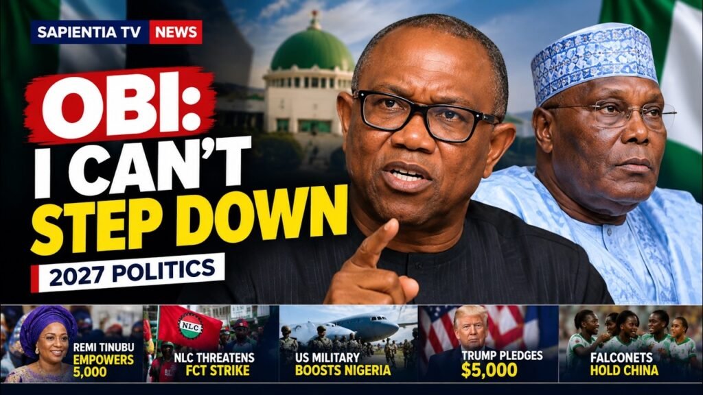 Nigeria News Today: Remi Tinubu Empowers 5,000 | Obi Speaks on Atiku | US Military Boost Nigeria News Today: Remi Tinubu Empowers 5,000 | Obi Speaks on Atiku | US Military Boost