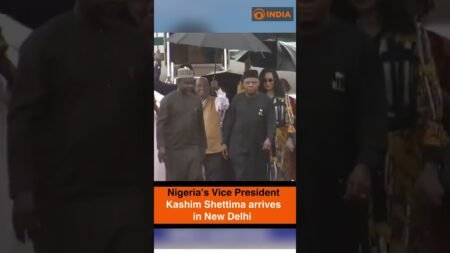 BRICS 2026 | Nigeria’s Vice President Kashim Shettima arrives in New Delhi BRICS 2026 | Nigeria’s Vice President Kashim Shettima arrives in New Delhi
