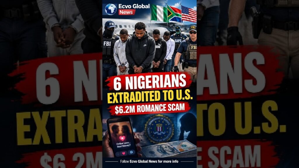 6 Nigerians Extradited From South Africa to U.S. Over Alleged .2M Romance Scam