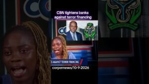 #nigerianews #breakingnews #corpernews #CBN #TerrorFinancing #Nigeria #Banking #FinancialSecurity