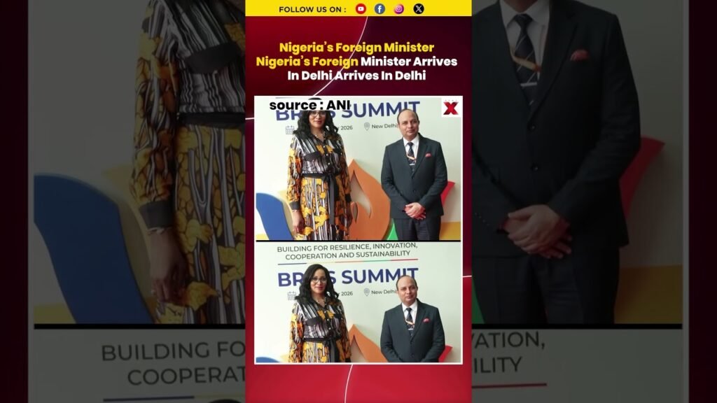 #watch | Nigeria’s Foreign Minister Bianca Ojukwu Arrives In Delhi For 18th BRICS Summit #shorts #watch | Nigeria’s Foreign Minister Bianca Ojukwu Arrives In Delhi For 18th BRICS Summit #shorts