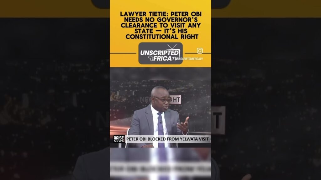 BARR. TIETIE-PETER OBINEEDS NO GOVERNOR’S CLEARANCE TO VISIT ANY STATE #nigeria #news #politics BARR. TIETIE-PETER OBINEEDS NO GOVERNOR’S CLEARANCE TO VISIT ANY STATE #nigeria #news #politics