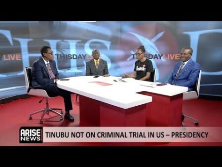 Presidency:Tinubu Not Facing Criminal Trial In US – Aworawo | Ologun | Adamolekon Presidency:Tinubu Not Facing Criminal Trial In US – Aworawo | Ologun | Adamolekon
