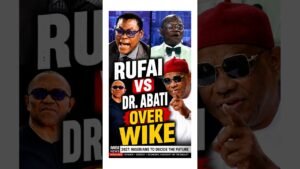 Rufai Oseni vs Dr. Reuben Abati Over Wike: Rufai Speaks Out, Abati Defends Wike  #2027election