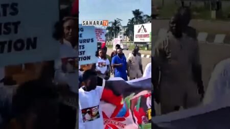Protest Rocks Ebonyi Over Threats By Governor Nwifuru Against Political Opponents Protest Rocks Ebonyi Over Threats By Governor Nwifuru Against Political Opponents
