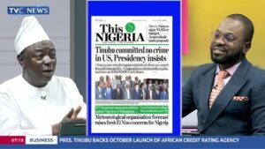 TVC Newspaper Review: Tinubu Committed No Crime In US, Presidency Insists TVC Newspaper Review: Tinubu Committed No Crime In US, Presidency Insists