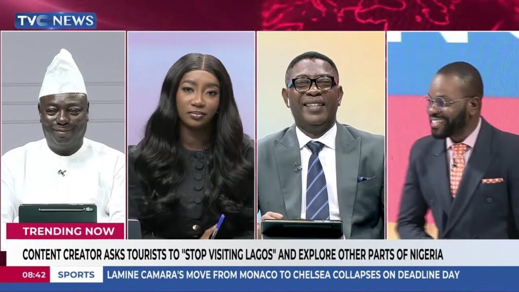 Trending Now: Content Creator Asks Tourists To Stop Visiting Lagos + More Trending Now: Content Creator Asks Tourists To Stop Visiting Lagos + More