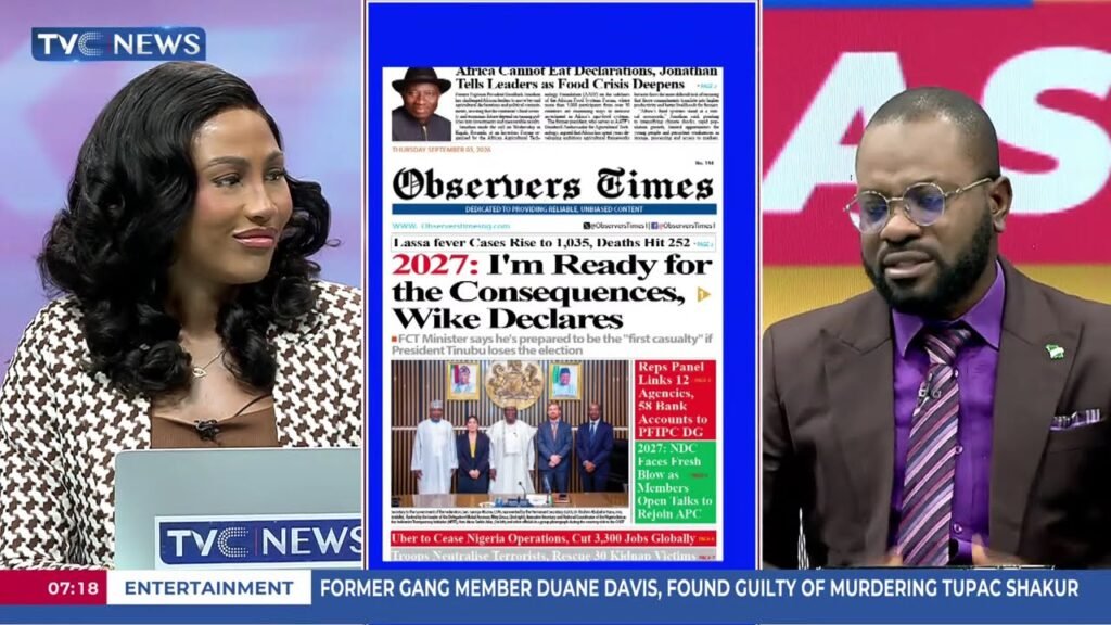 Newspaper Review: Why Atiku Can’t Win 2027 Election – Wike Newspaper Review: Why Atiku Can’t Win 2027 Election – Wike