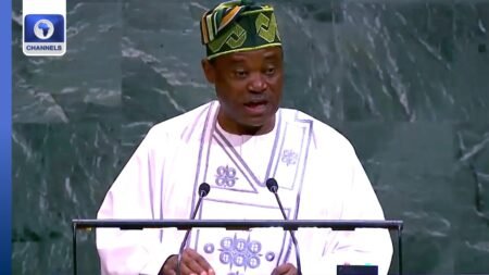 Nigeria Has No Nuclear Weapons, Weapons Of Mass Destruction, Jimoh Ibrahim Tells UN Nigeria Has No Nuclear Weapons, Weapons Of Mass Destruction, Jimoh Ibrahim Tells UN