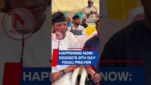 HAPPENING NOW: OGOGO’S 8TH DAY FIDAU PRAYER #Ogogo #FidauPrayer #YorubaCulture #NigeriaNews #News HAPPENING NOW: OGOGO’S 8TH DAY FIDAU PRAYER #Ogogo #FidauPrayer #YorubaCulture #NigeriaNews #News