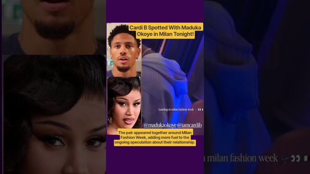Cardi B was seen with Nigerian footballer Maduka Okoye #shorts #hiphop #cardib #news Cardi B was seen with Nigerian footballer Maduka Okoye #shorts #hiphop #cardib #news