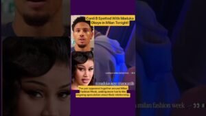 Cardi B was seen with Nigerian footballer Maduka Okoye #shorts #hiphop #cardib #news Cardi B was seen with Nigerian footballer Maduka Okoye #shorts #hiphop #cardib #news