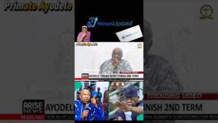 2027: If Tinubu Wins Second Term, He May Not Finish It, Primate Ayodele Warns #newsupdate #nigeria 2027: If Tinubu Wins Second Term, He May Not Finish It, Primate Ayodele Warns #newsupdate #nigeria