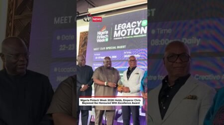 NIGERIA FINTECH WEEK 2026 HOLDS, EMPEROR CHRIS BAYWOOD IBE HONOURED WITH EXCELLENCE AWARD