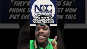 The Nigerian government wants fuller control of your phone. #NCC #NigeriaNews #Naija #naijanews #fyp The Nigerian government wants fuller control of your phone. #NCC #NigeriaNews #Naija #naijanews #fyp