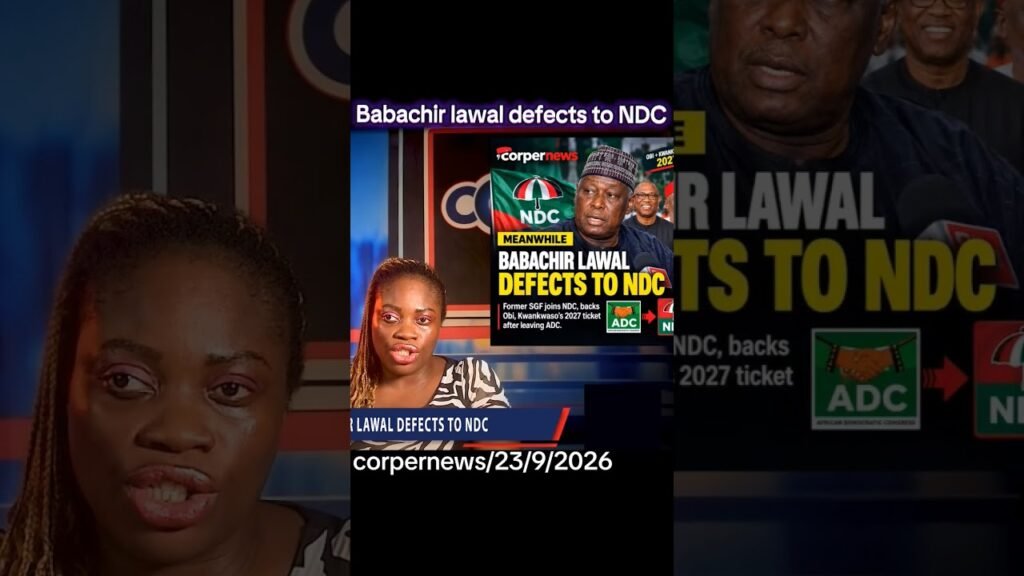 #nigerianews #breakingnews #nigeriapolitics  #BabachirLawal #NDC #PeterObi #Kwankwaso #2027Elections