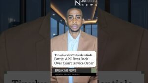 APC Challenges Court Order In Tinubu’s 2027 Credentials Battle | Ask Nigeria Breaking News! APC Challenges Court Order In Tinubu’s 2027 Credentials Battle | Ask Nigeria Breaking News!