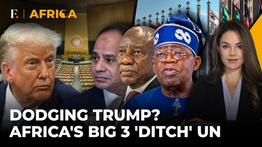 Running from Trump?: Ramaphosa, Tinubu and Sisi Skip UNGA in New York | Firstpost Africa | N18G Running from Trump?: Ramaphosa, Tinubu and Sisi Skip UNGA in New York | Firstpost Africa | N18G