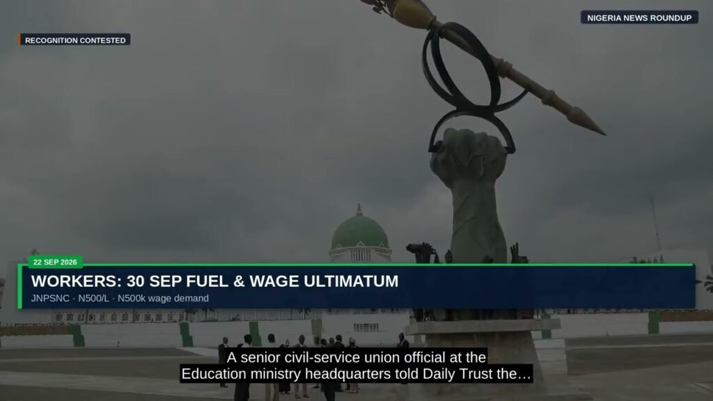 Nigeria News Roundup (Tuesday 22 September 2026)