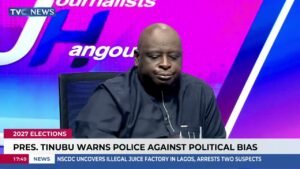2027 Elections: President Tinubu Warns Police Against Political Bias 2027 Elections: President Tinubu Warns Police Against Political Bias