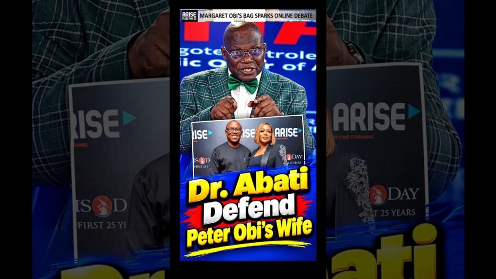 Dr. Abati of Arise News Defend Peter Obi’s Wife #peterobi #2027elections Dr. Abati of Arise News Defend Peter Obi’s Wife #peterobi #2027elections