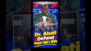 Dr. Abati of Arise News Defend Peter Obi’s Wife #peterobi #2027elections Dr. Abati of Arise News Defend Peter Obi’s Wife #peterobi #2027elections