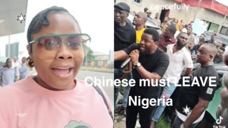 “CHINA MUST GO!” IGBO TRADERS PROTEST IN LAGOS, NIGERIA “CHINA MUST GO!” IGBO TRADERS PROTEST IN LAGOS, NIGERIA