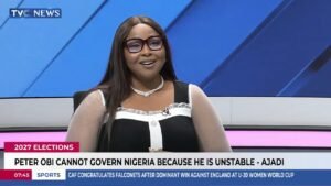 Peter Obi Cannot Govern Nigeria Because He Is Unstable – Saheed Ajadi, Political Analyst Peter Obi Cannot Govern Nigeria Because He Is Unstable – Saheed Ajadi, Political Analyst